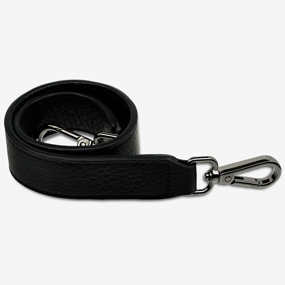Leather Strap Short - Black - Image 2