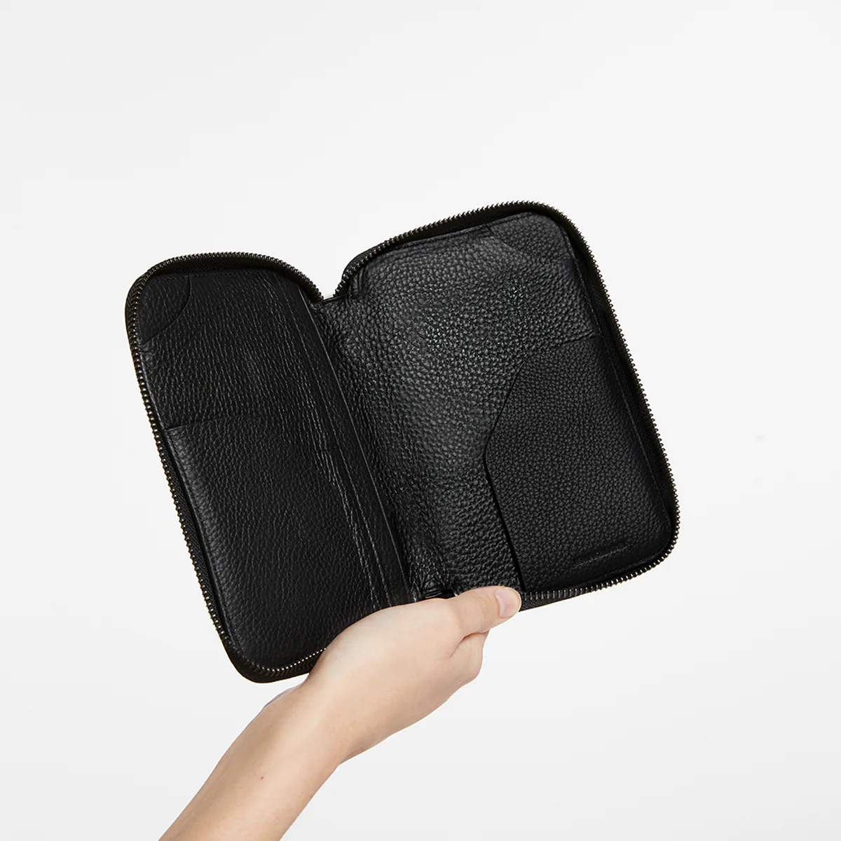 Nowhere To Be Found Passport Wallet - Black - Image 2