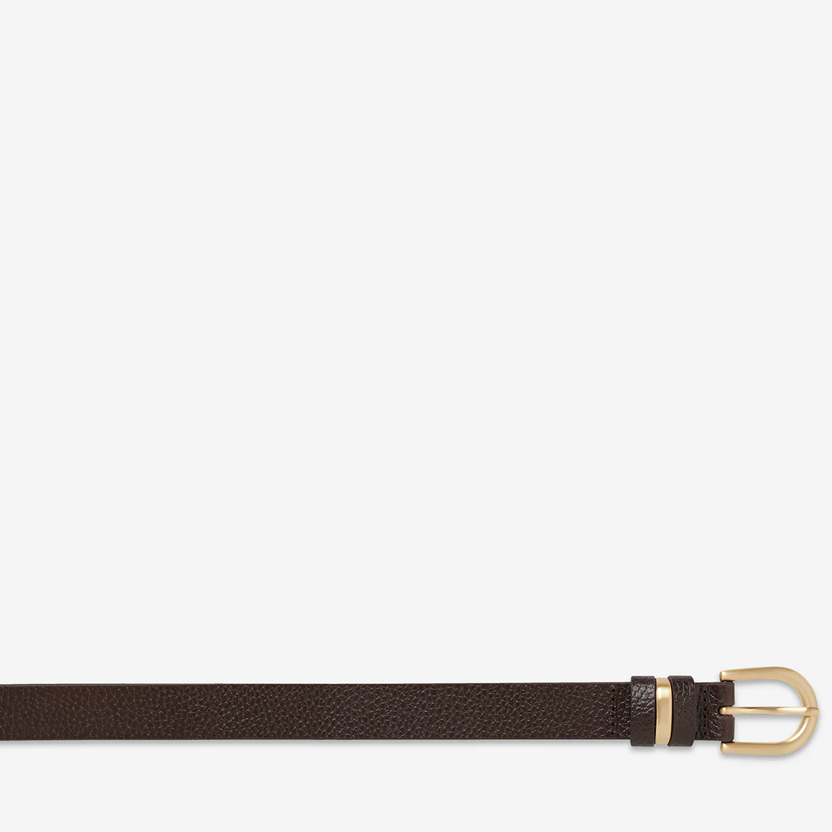 Over And Over Belt - Choc/Gold - Image 5